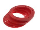 Toilet Flange, Universal Fit (1/2", 1/4", 1/8", 3/4") Pack of 4
