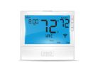 WiFi Thermostat, 7 Day Programmable, Stages 4 Heat/2 Cool, 24V