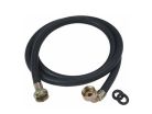 1/2" x 5' Rubber Washing Machine Hose with Elbow