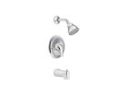 Moen TL183, Tub and Shower Faucet Trim, 2-1/2" Diameter Spray Head, Chrome, 2.5 gpm, Chateau Collection