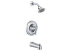 Moen T2133, Single-Handle Tub and Shower Faucet Trim, 3-1/2" Diameter Spray Head, Chrome, 2.5 gpm, Eva Collection