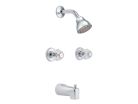 Moen 2919EP, Standard Tub and Shower, 2-1/2" Diameter Spray Head, Chrome, 1.75 gpm, Chateau Collection