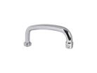 Central Brass SU363RA, 8" Tube Spout with Aerator, Chrome