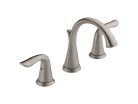 Delta 3538-SSMPU-DST, Two-Handle Widespread Bathroom Faucet, 4" - 16" Center, Stainless Steel, 1.2 gpm, Lahara Collection