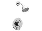 Moen T2192, Single-Handle Shower Set, 3-5/8" Diameter Spray Head, Chrome, 2.5 gpm, Align Collection