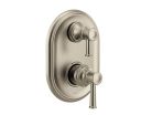M-CORE 3-Series With Integrated Transfer Valve Trim, Brushed Nickel, Belfield Collection