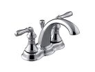 Kohler K13490-4-CP, Two-Handle Centerset Bathroom Sink Faucet, 4" Center, Chrome Plated, 1.2 gpm, Kelston Collection