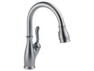 Delta 9197-AR-DST, Single-Handle Pull-Down Kitchen Faucet with Shield Spray, 8" Center, Stainless Steel, 1.5 gpm, Lelend Collection