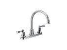 Cleveland CA41611, Two-Handle High-Arc Kitchen Faucet, 1/2" Connection, Chrome, 1.5 gpm, Capstone Collection