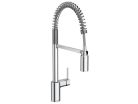 One-Handle Pre-Rinse Spring Pulldown Kitchen Faucet, Chrome, Align Series