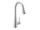 One-Handle High Arc Pulldown Kitchen Faucet, Chrome, Sleek