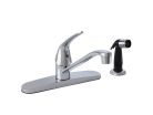 Gerber 40-212-W, Single-Handle Centerset Kitchen Faucet with Spray, 8" Center, Chrome, 2.2 gpm, Maxwell Collection