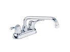 Gerber 49-274, Two-Handle Centerset Laundry Faucet, 4" Center, Chrome, 2.2 gpm, Allerton Collection