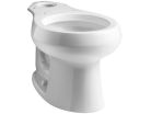 Kohler K4198-0, Classic Toilet Bowl, White, Elongated, Wellworth Series