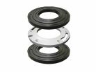 Closet Flange Spacer Kit with 1" Repair Ring for Marble Floors