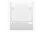 Sterling 71140110-0, 60" x 30" x 72" Bathtub and Tub Wall Set, White, Accord Collection