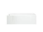 Sterling 71141110-0, 60" x 30" Bath and Shower, Left Hand Drain, White, Accord Collection