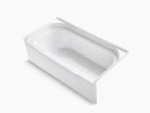 Sterling 71141120-0, 60" x 30" Ergonomic Bath Tub, Right-Hand Drain, White, Accord Collection