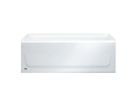 Bootz 3379WHT, 48" Bath with Slip-Resistant Bottom, Right-Hand Drain, White, Honolulu Collection