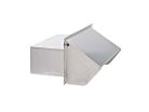 3-1/4" x 10" Wall Cap with Spring Damper